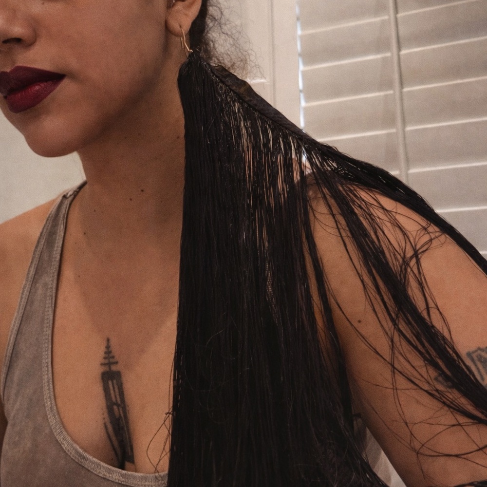 The Single Fringe Statement earring